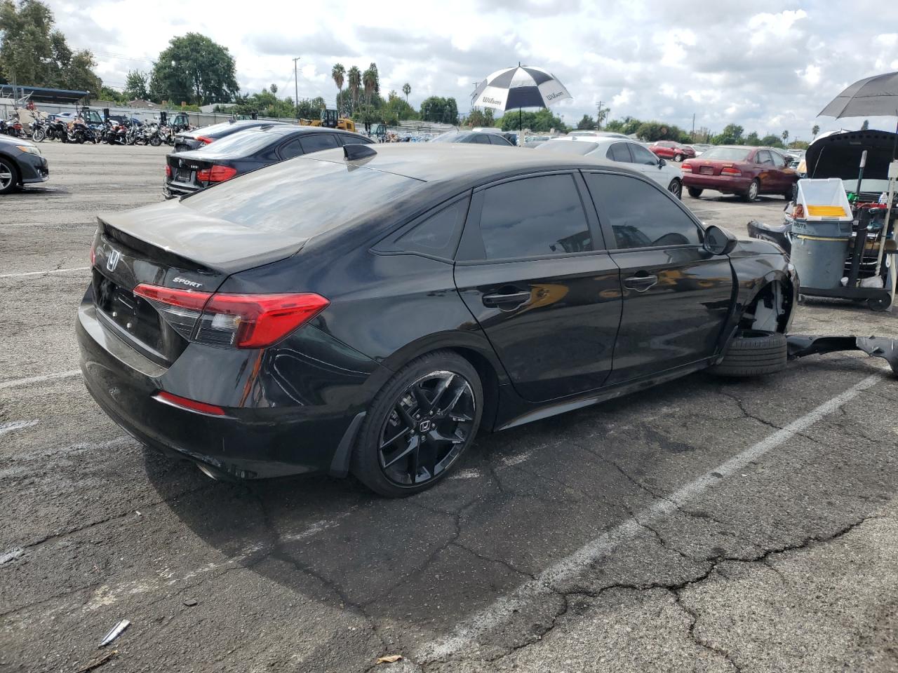 2023 HONDA CIVIC SPORT VIN:2HGFE2F50PH556049