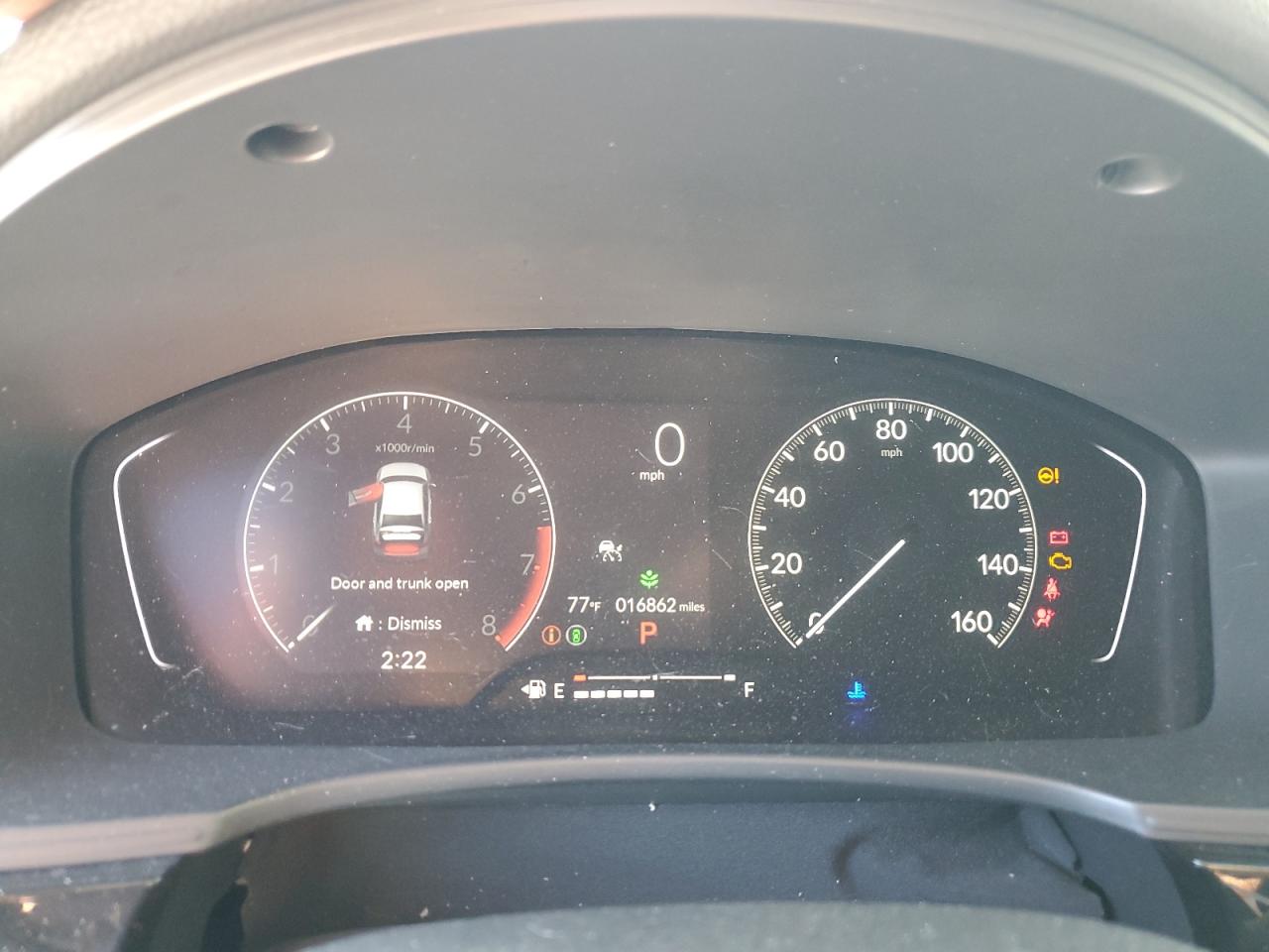 2023 HONDA CIVIC EX VIN:2HGFE1F77PH321157