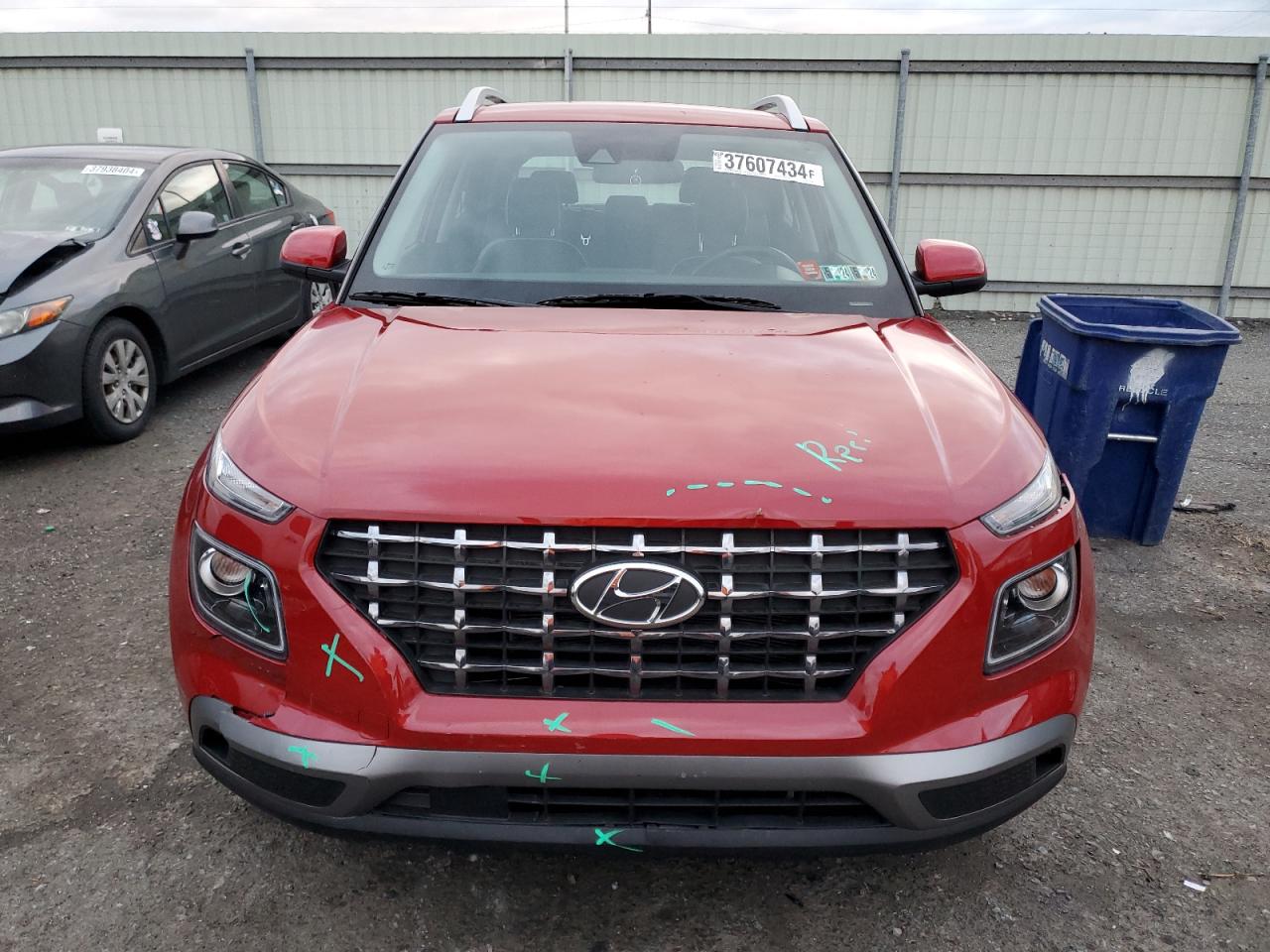 2022 HYUNDAI VENUE SEL VIN:KMHRC8A31NU176525