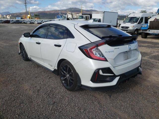 2021 HONDA CIVIC SPORT VIN: SHHFK7H40MU204579