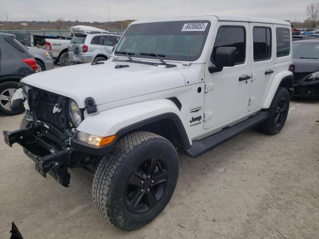 2021 JEEP WRANGLER UNLIMITED SAHARA VIN: 1C4HJXEG0MW567343