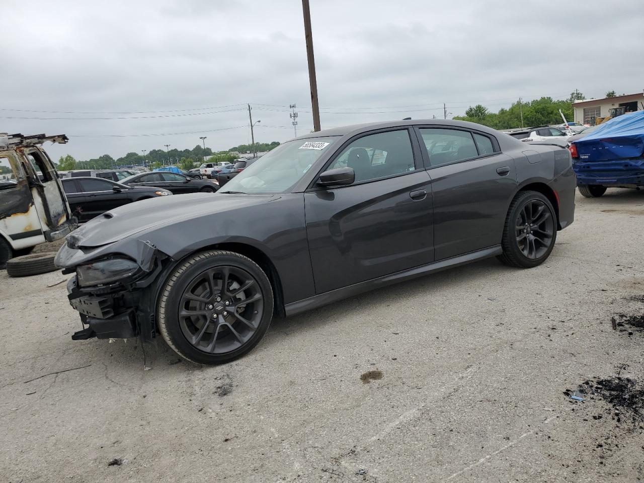 2022 DODGE CHARGER R/T VIN:2C3CDXCT6NH228303