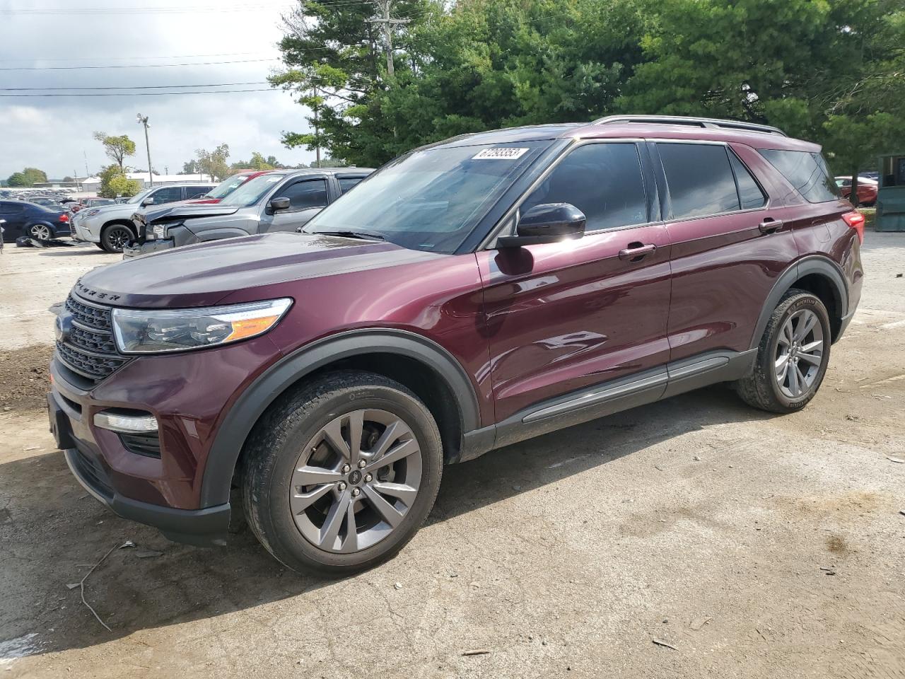 2022 FORD EXPLORER XLT VIN:1FMSK8DH3NGA11148