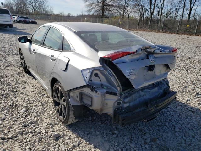 2021 HONDA CIVIC SPORT VIN: 2HGFC2F86MH547383