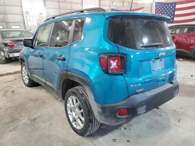 2021 JEEP RENEGADE SPORT VIN: ZACNJDAB8MPN30420