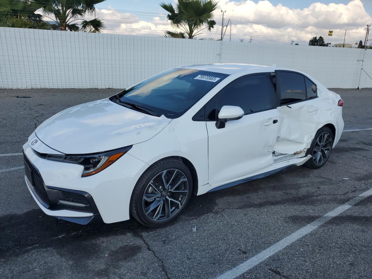 2022 TOYOTA COROLLA SE VIN:5YFS4MCE5NP106131