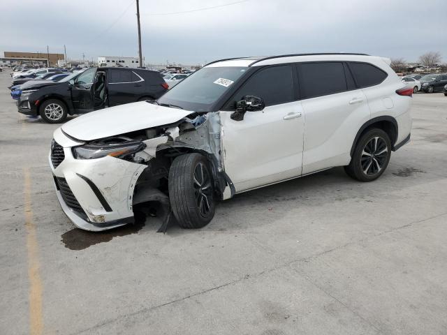 2021 TOYOTA HIGHLANDER XSE VIN: 5TDLZRAH7MS067452