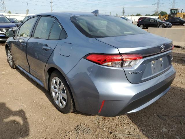 2021 TOYOTA COROLLA LE VIN: JTDEPMAE7MJ182525