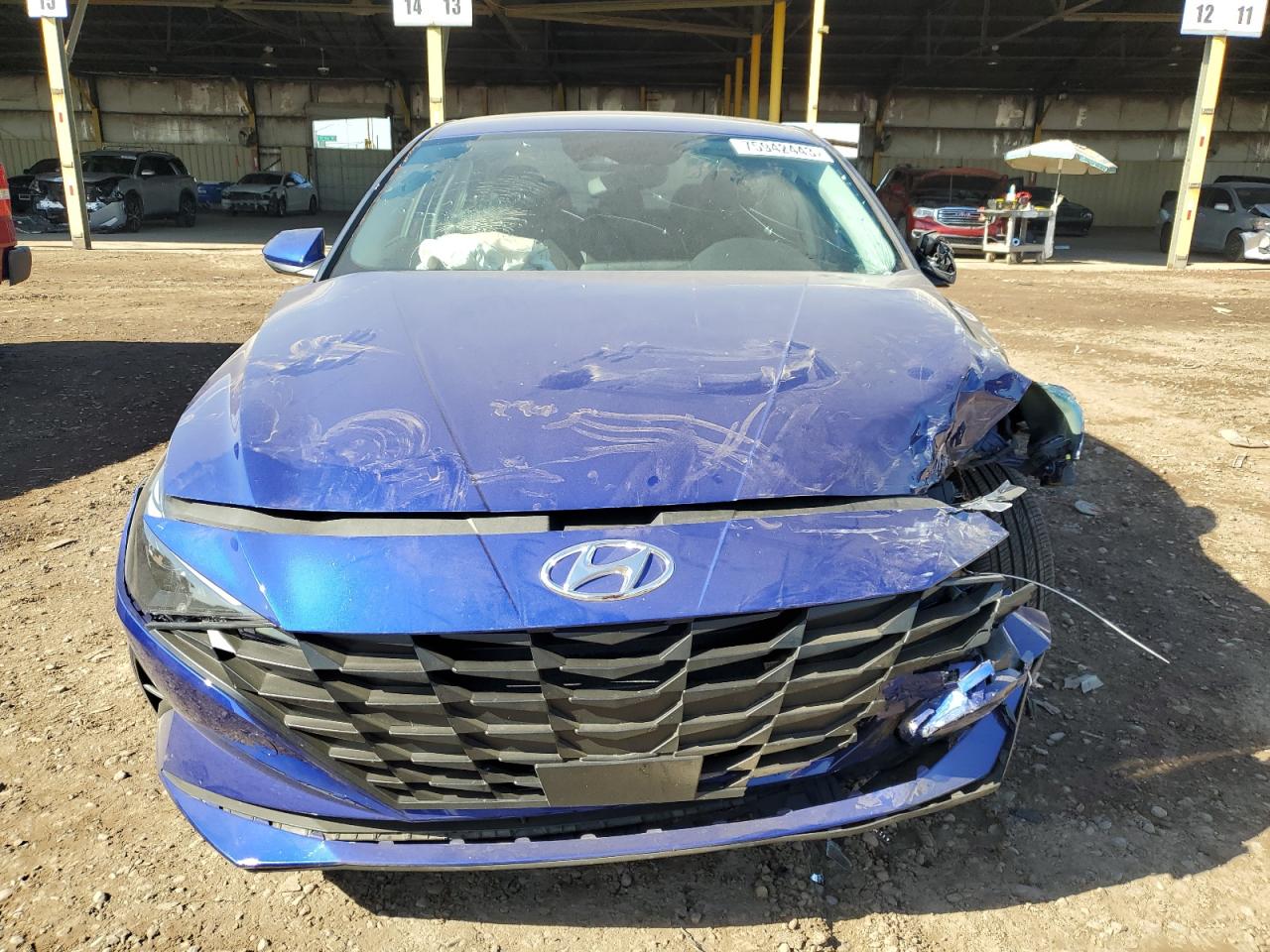 2023 HYUNDAI ELANTRA SEL VIN:KMHLS4AG0PU586126