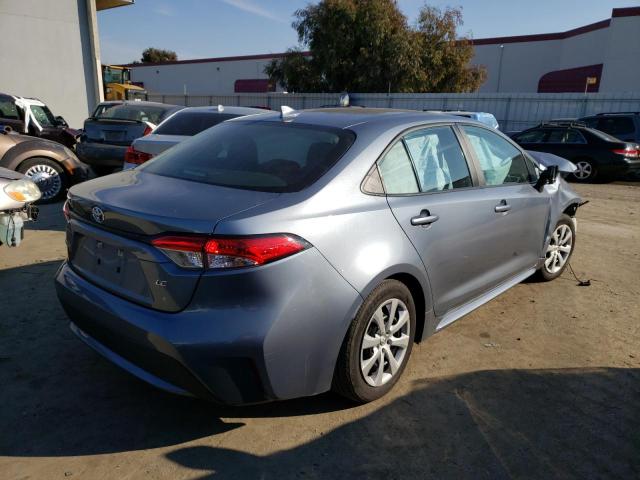 2021 TOYOTA COROLLA LE VIN: 5YFEPMAEXMP151023