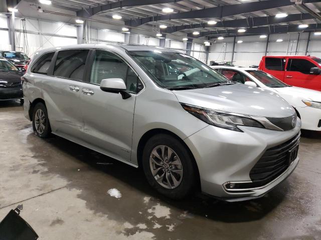 2021 TOYOTA SIENNA XLE VIN: 5TDYSKFC1MS003812