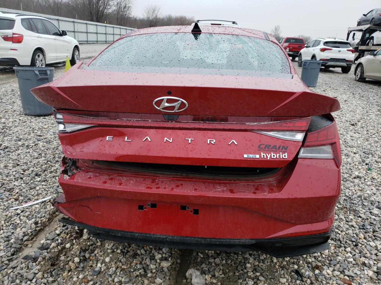 2023 HYUNDAI ELANTRA BLUE VIN:KMHLM4AJXPU043582
