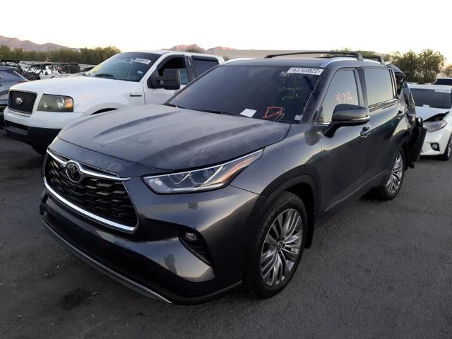 2021 TOYOTA HIGHLANDER PLATINUM VIN: 5TDFZRAH6MS037114