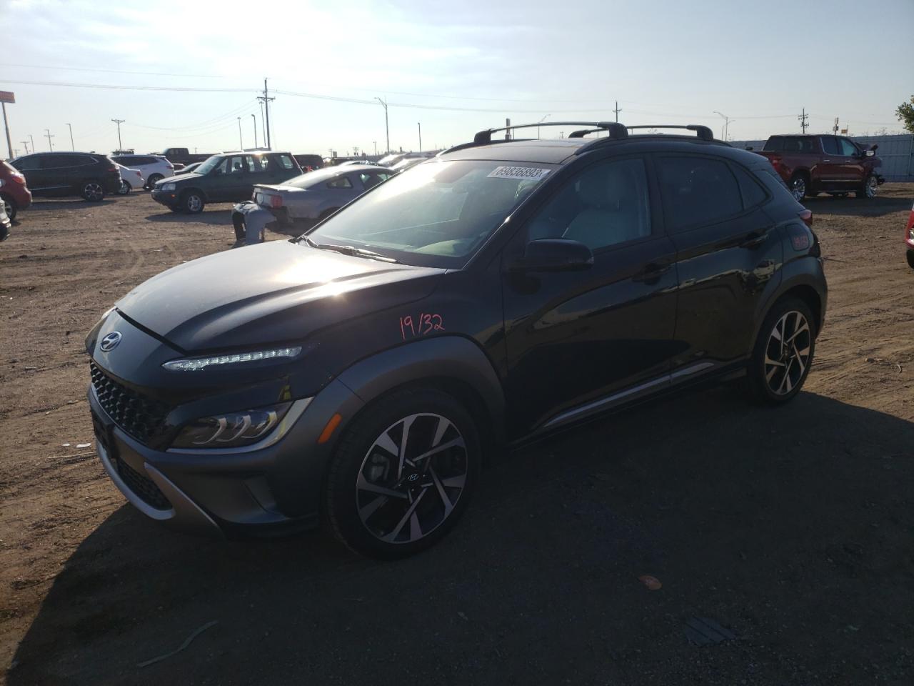 2022 HYUNDAI KONA LIMITED VIN:KM8K5CA35NU793134