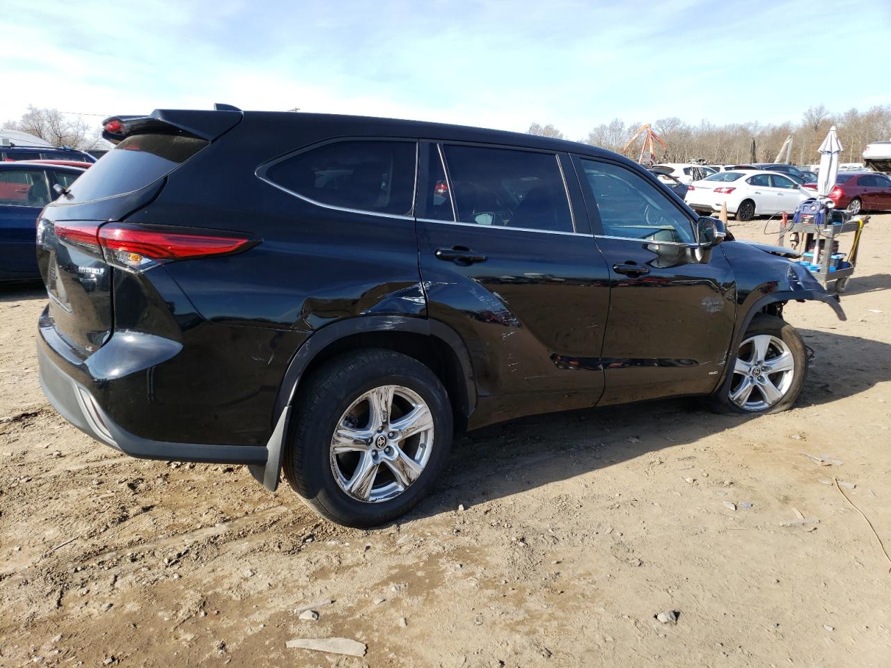 2023 TOYOTA HIGHLANDER HYBRID LE VIN:5TDBBRCH8PS568769