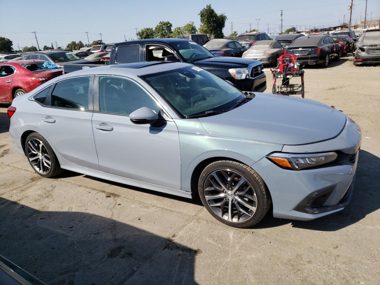 2022 HONDA CIVIC TOURING VIN:2HGFE1F98NH315074