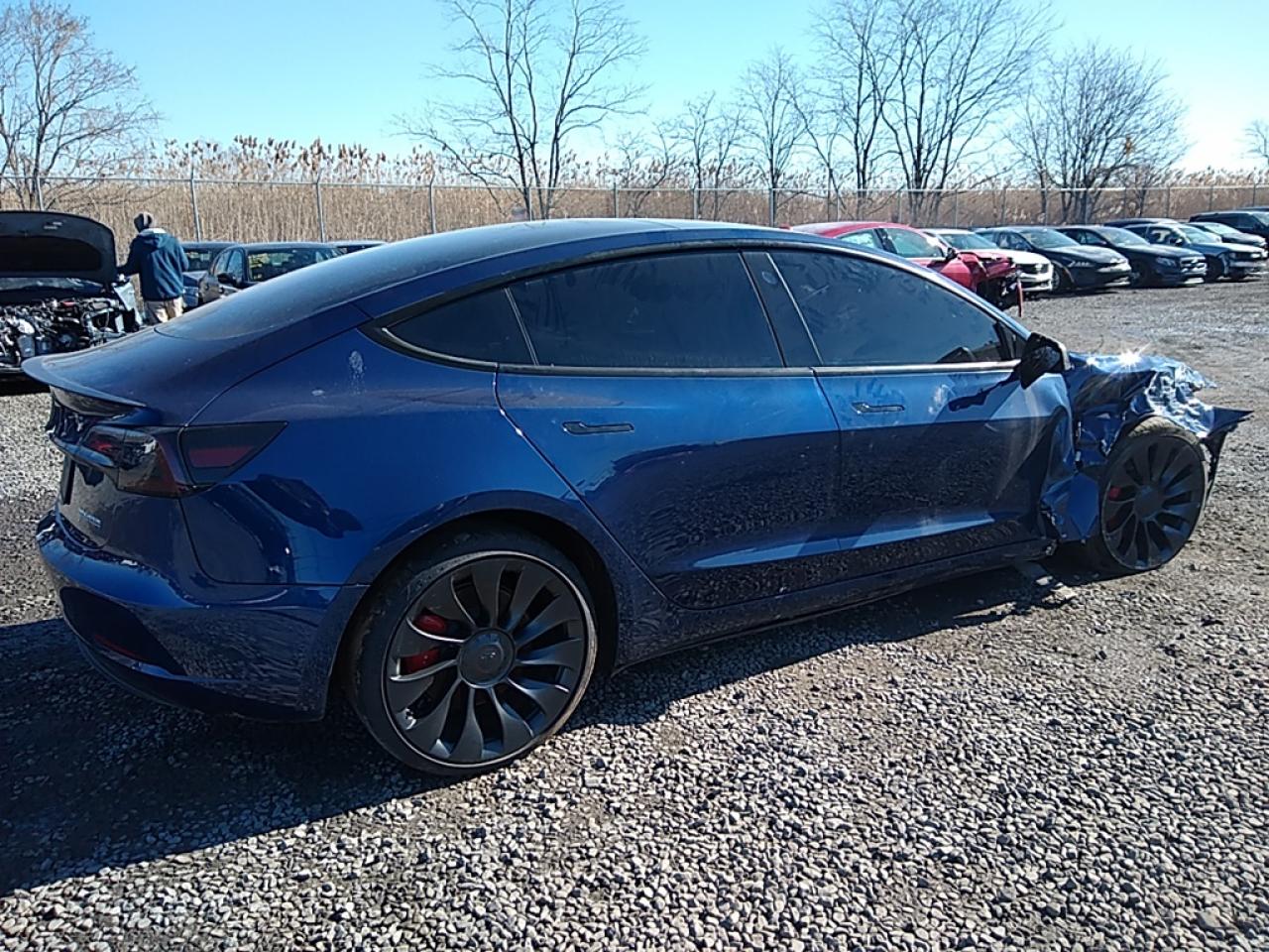 2023 TESLA MODEL 3  VIN:5YJ3E1EC6PF588814