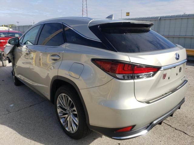 2021 LEXUS RX 450H VIN: 2T2JGMDA0MC061284