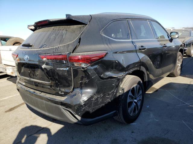 2021 TOYOTA HIGHLANDER HYBRID XLE VIN: 5TDHARAH3MS507809