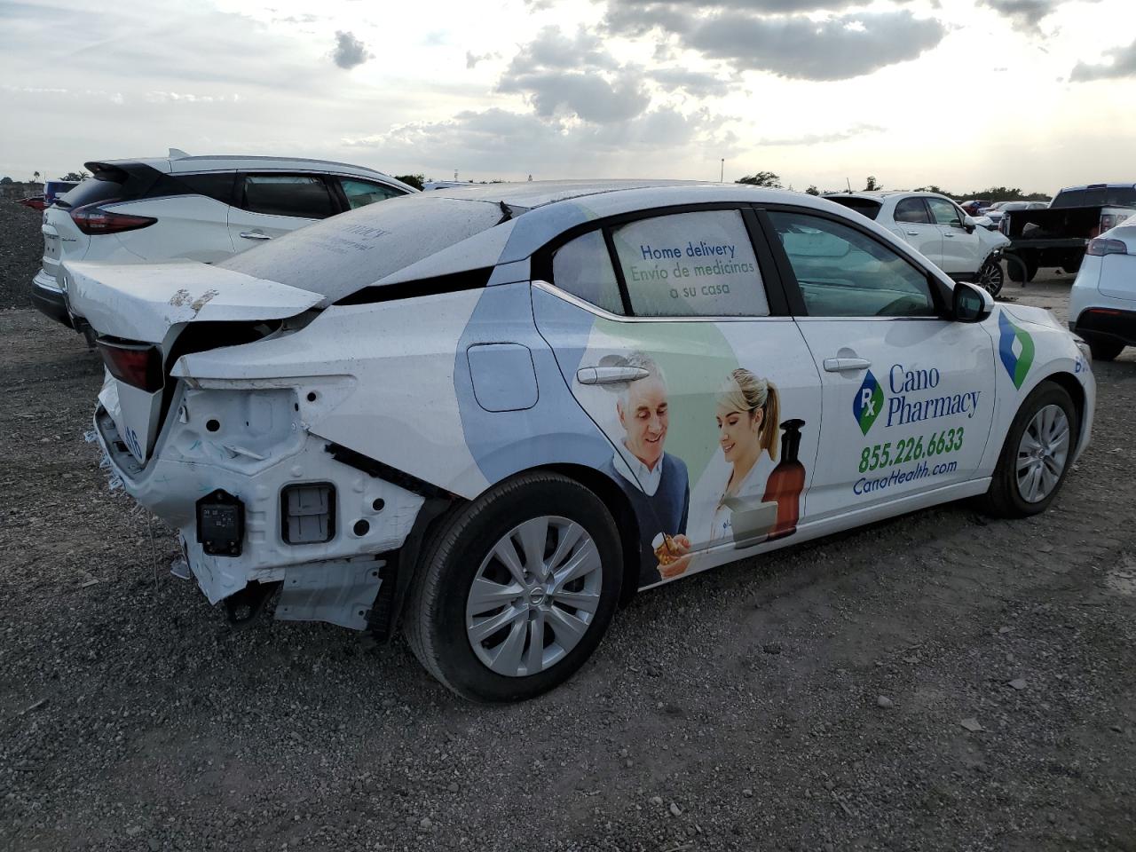 2022 NISSAN SENTRA S VIN:3N1AB8BVXNY279446