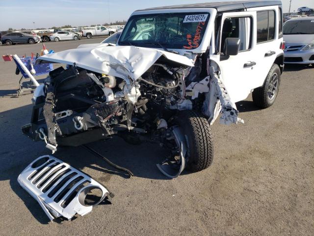 2021 JEEP WRANGLER UNLIMITED SPORT VIN: 1C4HJXDG4MW574913