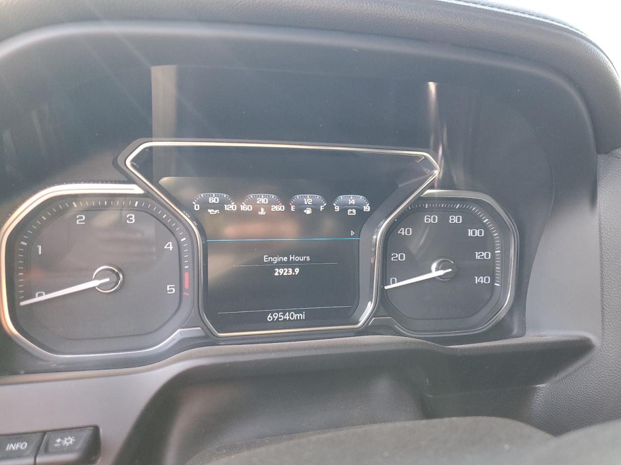 2022 GMC SIERRA K2500 DENALI VIN:1GT49REY8NF173327