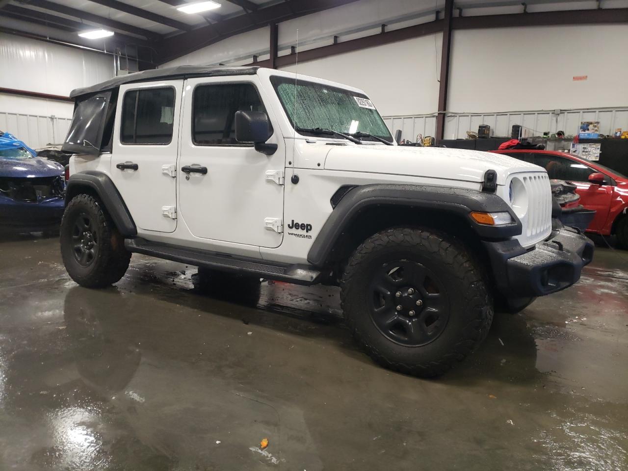 2022 JEEP WRANGLER UNLIMITED SPORT VIN:1C4HJXDG2NW151538