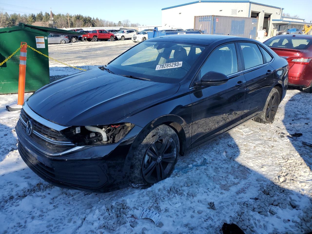 2022 VOLKSWAGEN JETTA SE VIN:3VW7M7BU3NM020725