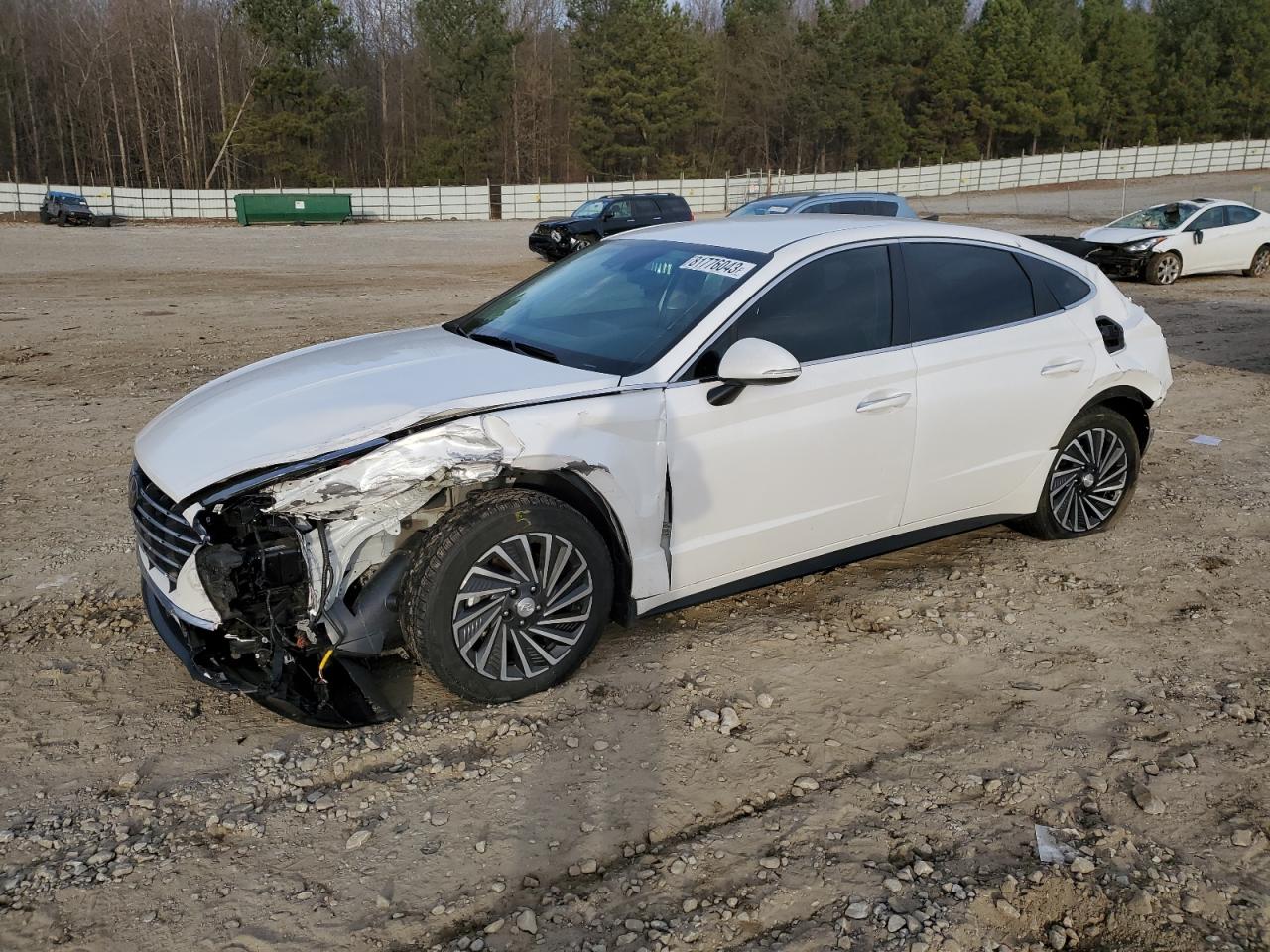 2022 HYUNDAI SONATA HYBRID VIN:KMHL34JJ5NA039215