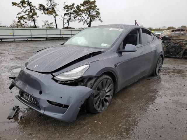 2021 TESLA MODEL Y VIN: 5YJYGDEF8MF075474