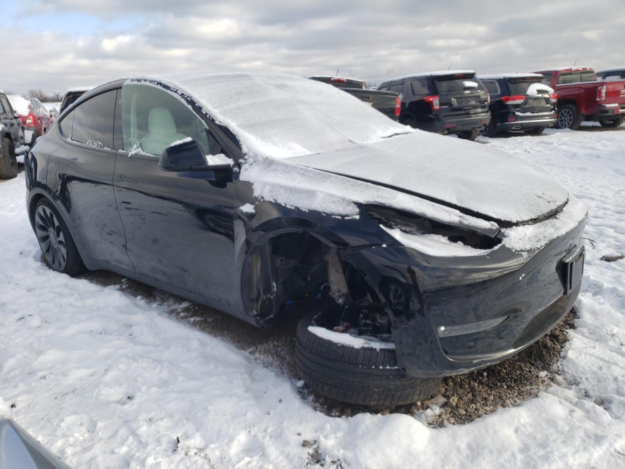 2022 TESLA MODEL Y  VIN:7SAYGDEF4NF490327