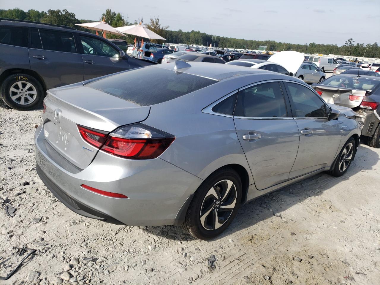 2022 HONDA INSIGHT EX VIN:19XZE4F58NE011183