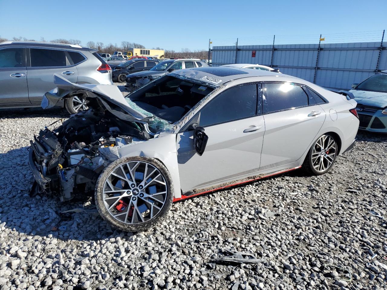 2022 HYUNDAI ELANTRA N  VIN:KMHLW4AK3NU008365