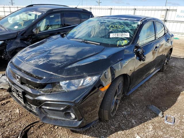 2021 HONDA CIVIC SPORT VIN: SHHFK7H42MU228169