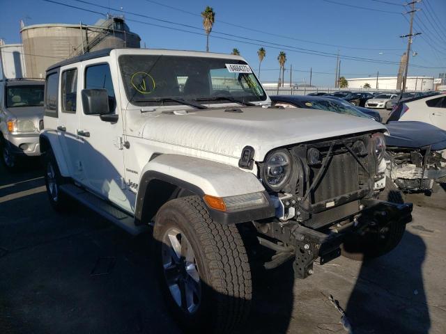 2021 JEEP WRANGLER UNLIMITED SAHARA VIN: 1C4HJXEG7MW787837