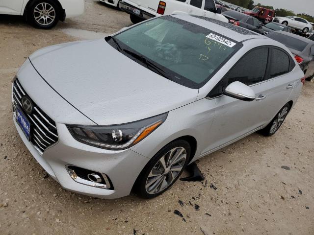 2021 HYUNDAI ACCENT LIMITED VIN: 3KPC34A62ME139624