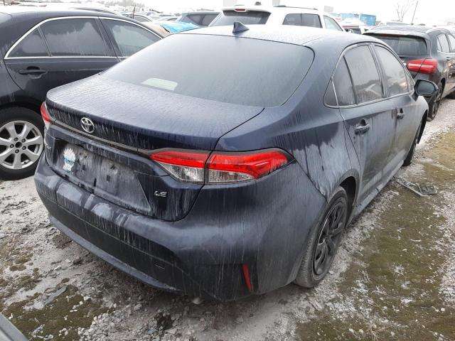 2021 TOYOTA COROLLA LE VIN: JTDEPMAE4MJ155203