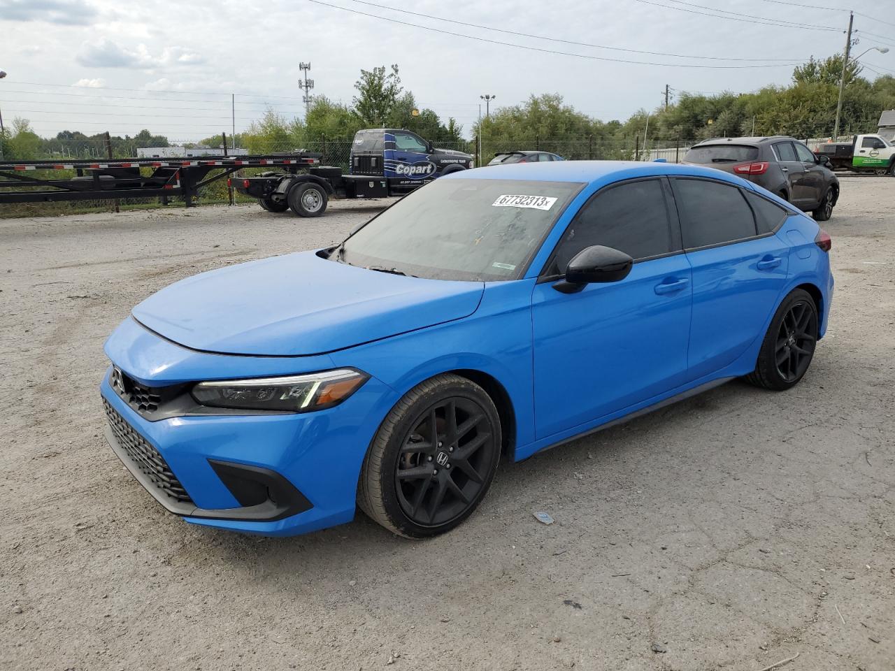 2022 HONDA CIVIC SPORT VIN:19XFL2H8XNE021380