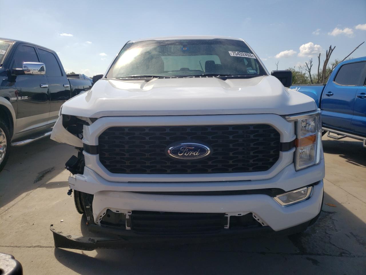 2022 FORD F150 SUPERCREW VIN:1FTEW1C56NKD08156