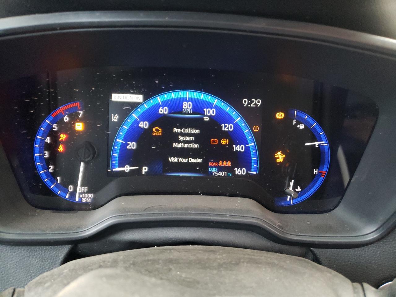 2022 TOYOTA COROLLA LE VIN:JTDEAMDE1NJ040671