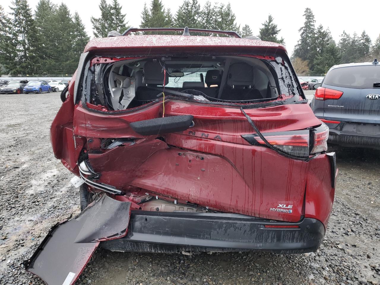 2022 TOYOTA SIENNA XLE VIN:5TDYRKEC3NS082155