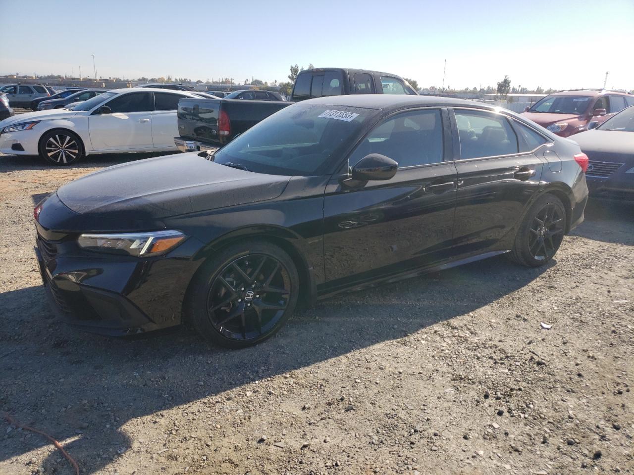 2023 HONDA CIVIC SPORT VIN:2HGFE2F58PH523980