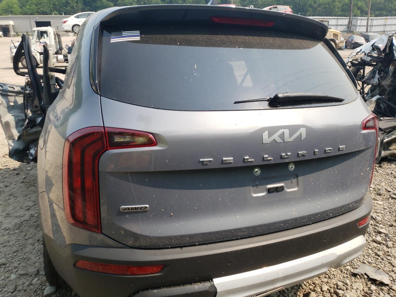 2022 KIA TELLURIDE LX VIN:5XYP2DHC2NG220918