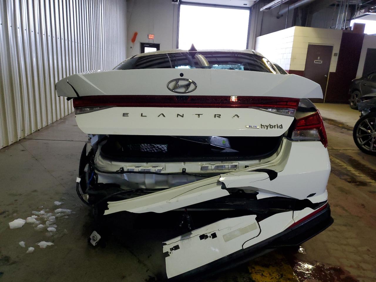 2023 HYUNDAI ELANTRA BLUE VIN:KMHLM4AJ2PU047304
