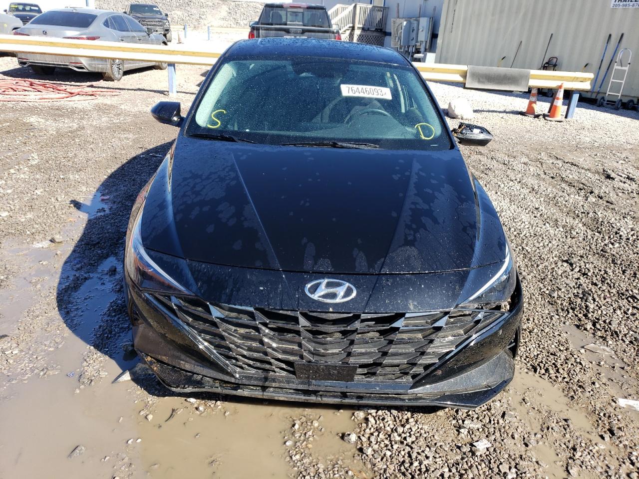 2022 HYUNDAI ELANTRA SEL VIN:KMHLN4AGXNU343217
