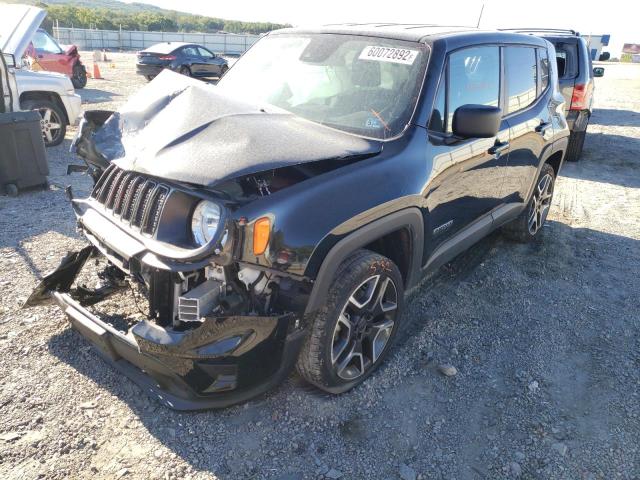 2021 JEEP RENEGADE SPORT VIN: ZACNJDAB2MPM53589