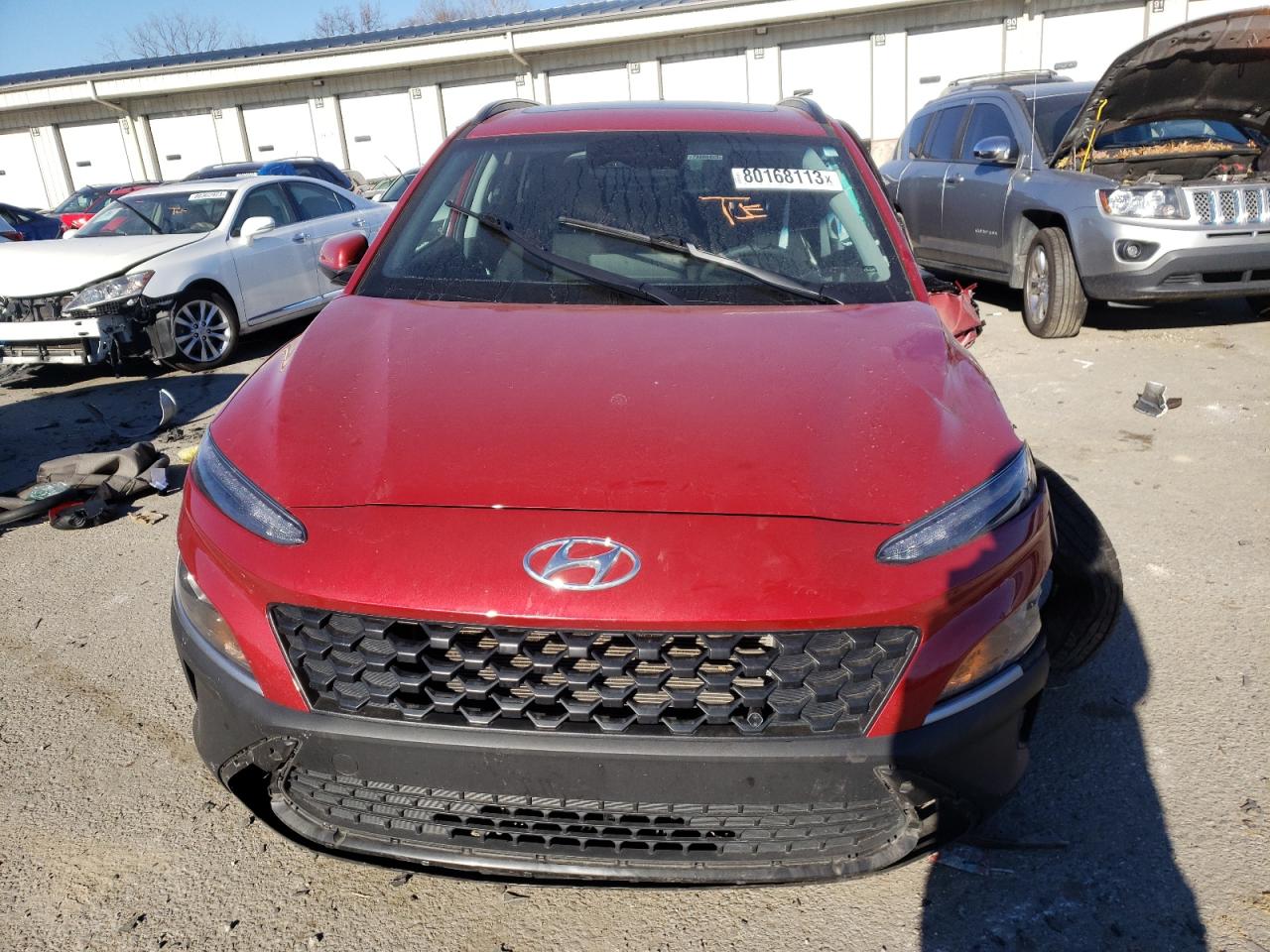 2022 HYUNDAI KONA SEL VIN:KM8K3CAB4NU877412