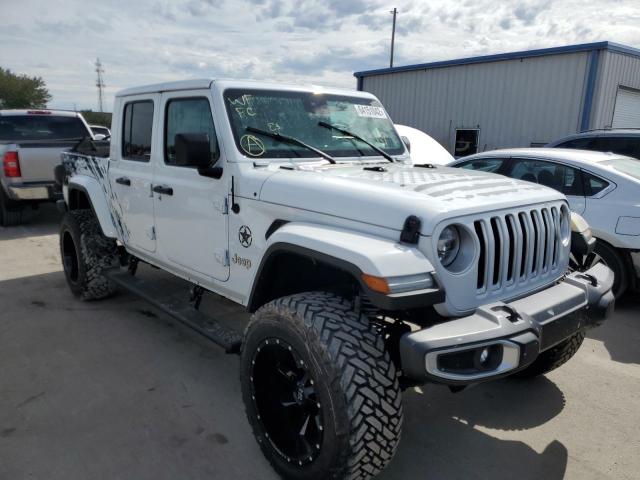 2021 JEEP GLADIATOR OVERLAND VIN: 1C6HJTFG8ML529259