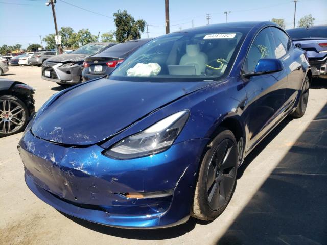 2021 TESLA MODEL 3 VIN: 5YJ3E1EAXMF046173