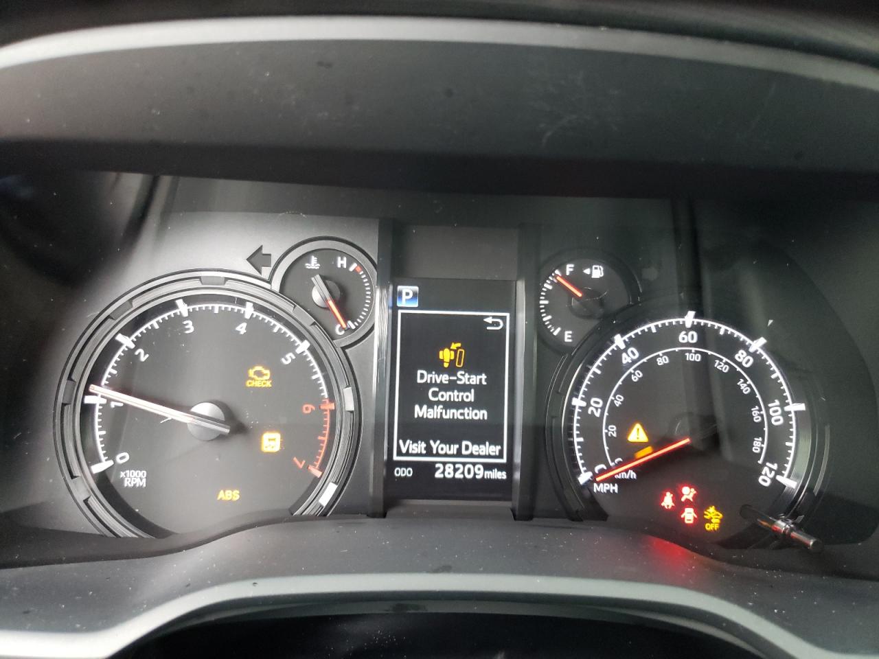 2022 TOYOTA 4RUNNER TRAIL VIN:JTETU5JR4N6074677